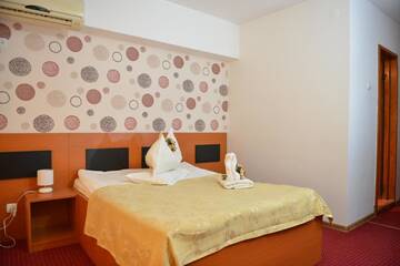 Фото номера Улучшенный двухместный номер с 1 кроватью Отель Hotel Valahia г. Тырговиште 5