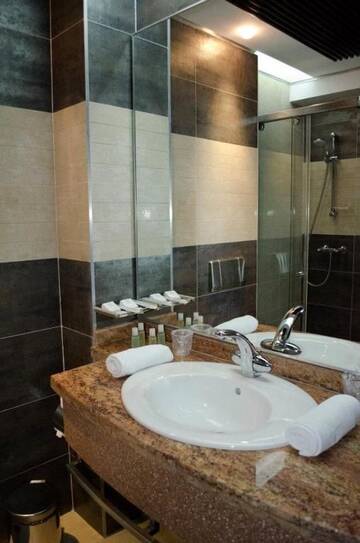 Фото номера Двухместный номер с 1 кроватью Отель Hotel Tolea г. Тырговиште 11
